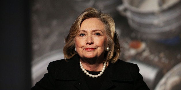 NEW YORK, NY - NOVEMBER 21: Hillary Rodham Clinton attends the Cookstoves Future Summit on November 21, 2014 in New York Cit
