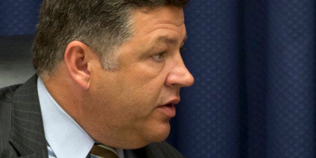 FILE - This May 16, 2013 file photo shows House Transportation and Infrastructure Full Committee Chairman Rep. Bill Shuster, R-Pa. on Capitol Hill in Washington. With a congressional map tilted against them, Pennsylvania Democrats are heading into the primary election hoping to flip one or two U.S. House seats in their favor. If they do, it may be a result of the unpopularity of GOP Gov. Tom Corbett. (AP Photo/Carolyn Kaster, File)