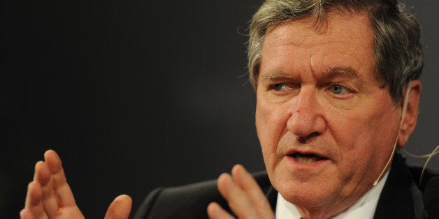 Richard Holbrooke, US Special Representative to Afghanistan and Pakistan takes part in a discussion on International security
