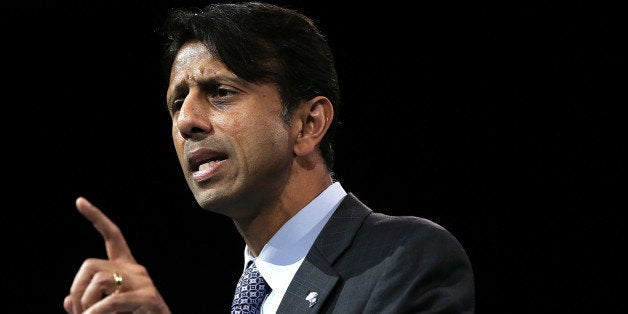 NATIONAL HARBOR, MD - MARCH 15: Louisiana Governor Bobby Jindal delivers remarks during the second day of the 40th annual Conservative Political Action Conference (CPAC) March 15, 2013 in National Harbor, Maryland. The American conservative Union held its annual conference in the suburb of Washington, DC, to rally conservatives and generate ideas. (Photo by Alex Wong/Getty Images)