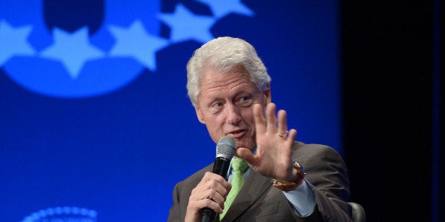 MIAMI, FL - MARCH 06: Former President Bill Clinton attends Clinton Global Initiative University - Fast Forward: Accelerating Opportunity for All at University of Miami on March 6, 2015 in Miami, Florida. (Photo by Rodrigo Varela/Getty Images)