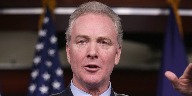 WASHINGTON, DC - MARCH 20: U.S. Rep. Chris Van Hollen (D-MD) speaks during a news conference March 20, 2014 on Capitol Hill in Washington, DC. U.S. House Minority Leader Rep. Nancy Pelosi (D-CA) held the news conference to mark the 4th anniversary of the passing of the Affordable Care Act. (Photo by Alex Wong/Getty Images)