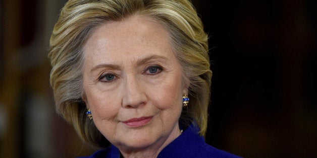LAS VEGAS, NV - MAY 05: Democratic presidential candidate and former U.S. Secretary of State Hillary Clinton speaks at Ranch