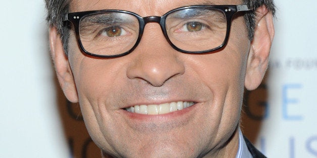 NEW YORK, NY - OCTOBER 23: Journalist George Stephanopoulos attends the International Women's Media Foundation's 2013 Courag