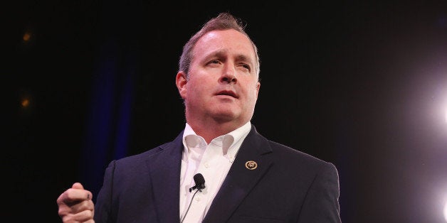 DES MOINES, IA - JANUARY 24: U.S. Rep. Jeff Duncan (R-SC) speaks to guests at the Iowa Freedom Summit on January 24, 2015 in