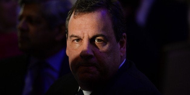 MCLEAN, VIRGINIA - MAY 1: New Jersey Governor Chris Christie addresses VA Consumer Electronics Association during a Leadership Series discussion at the Ritz-Carlton on May 1, 2015 in McLean, Virginia. The potential 2016 presidential candidate is expected to plead guilty in federal court today in conjunction with mishandling of the Washington Bridge from 2013. (Photo by Olivier Douliery/Getty Images)