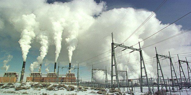 385613 03: Smokestacks emit steam at the Jim Bridger Power Plant February 14, 2001 near Point of Rocks, Wyoming. The Wyoming legislature approved $150 million dollars in funds to expand existing power plants. The state hopes to sell its excess energy to California by this summer. (Photo by Michael Smith/Newsmakers)