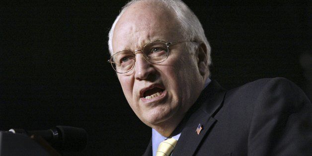 HAYDEN, ID - NOVEMBER 2: U.S. Vice President Dick Cheney speaks at a rally in support of Idaho Republican candidates at the Coeur d' Alene Airport November 2, 2006 in Hayden, Idaho. Cheney was drumming up support for Republican candidates, including congressional candidate Bill Sali who is in a tight race against Democrat businessman Larry Grant. Bush and Cheney won in Idaho with 64 percent of the vote, but a recent poll shows surprising strength by Democrats. (Photo by Jeff T. Green/Getty Images)