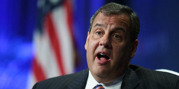 ORLANDO, FL - JUNE 02: New Jersey Governor Chris Christie and possible Republican presidential candidate speaks during the R