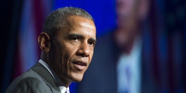 US President Barack Obama speaks about healthcare reforms and the Affordable Care Act, known as Obamacare, during the Catholic Hospital Association Conference in Washington, DC, June 9, 2015. AFP PHOTO / SAUL LOEB (Photo credit should read SAUL LOEB/AFP/Getty Images)