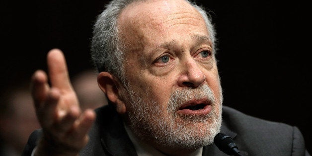 WASHINGTON, DC - JANUARY 16: Former U.S. Labor Secretary Robert Reich testifies before the Joint Economic Committee January 16, 2014 in Washington, DC. Reich joined a panel testifying on the topic of 'Income Inequality in the United States.Ã (Photo by Win McNamee/Getty Images)