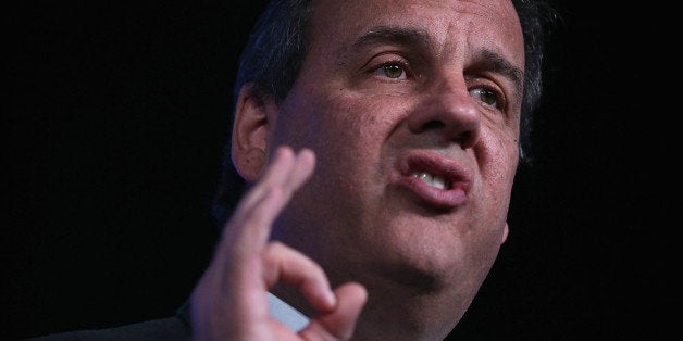 OKLAHOMA CITY, OK - MAY 22: New Jersey Governor Chris Christie speaks during the 2015 Southern Republican Leadership Confere