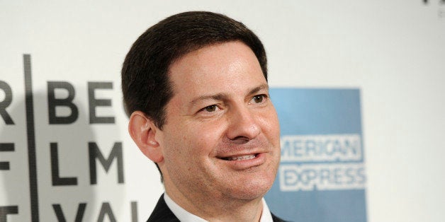 Mark Halperin attends the world premiere of "Knife Fight" during the 2012 Tribeca Film Festival on Wednesday, April 25, 2012 in New York. (AP Photo/Evan Agostini)