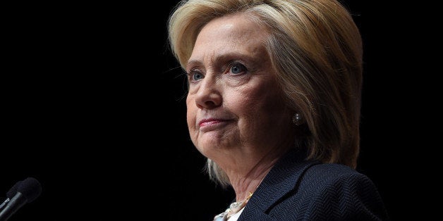 LAS VEGAS, NV - JUNE 18: Democratic presidential candidate and former U.S. Secretary of State Hillary Clinton speaks at the National Association of Latino Elected and Appointed Officials' (NALEO) 32nd Annual Conference at the Aria Resort & Casino at CityCenter on June 18, 2015 in Las Vegas, Nevada. Clinton addressed the group of Latino policymakers as she makes her way through early primary states after officially launching her campaign for president on June 13. (Photo by Ethan Miller/Getty Images)