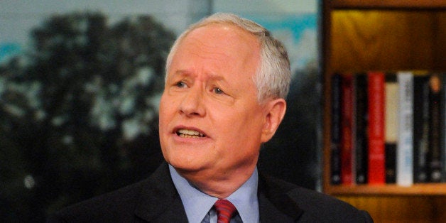 MEET THE PRESS -- Pictured: (l-r) Bill Kristol, Founder & Editor, The Weekly Standard, appears on 'Meet the Press' in Washi