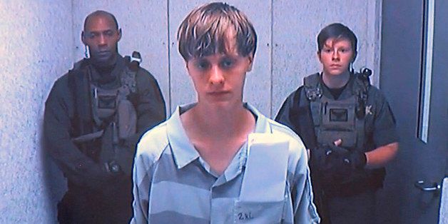 Dylann Roof appears via video before a judge, in Charleston, S.C., Friday, June 19, 2015. The 21-year-old accused of killing nine people inside a black church in Charleston made his first court appearance, with the relatives of all the victims making tearful statements. (Centralized Bond Hearing Court via AP)