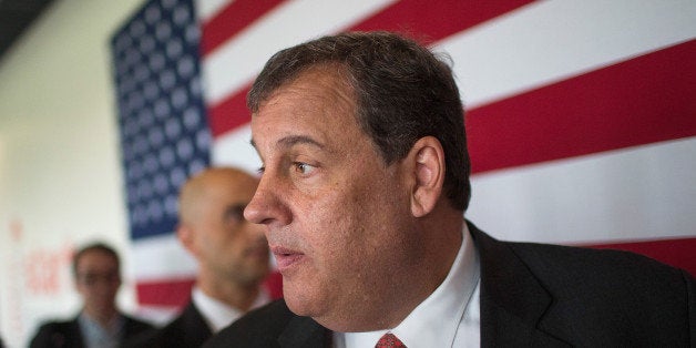 CEDAR RAPIDS, IA - JUNE 12: New Jersey Governor Chris Christie leaves a campaign event on June 12, 2015 in Cedar Rapids, Iowa. Christie is expected to announce soon that he will seek the Republican nomination for president. (Photo by Scott Olson/Getty Images)