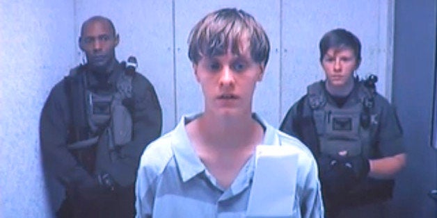 Dylann Roof appears via video before a judge in Charleston, S.C., on Friday, June 19, 2015. The 21-year-old accused of killing nine people inside a black church in Charleston made his first court appearance, with the relatives of all the victims making tearful statements. (Centralized Bond Hearing Court, of Charleston, S.C. via AP)