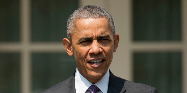 President Barack Obama speaks in the Rose Garden of the White House in Washington, Wednesday, July 1, 2015. The president ann