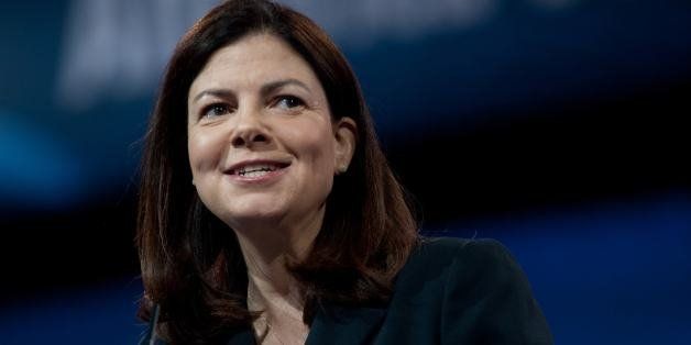 US Republican Senator from New Hampshire Kelly Ayotte speaks at the Conservative Political Action Conference (CPAC) in National Harbor, Maryland, on March 15, 2013. AFP PHOTO/Nicholas KAMM (Photo credit should read NICHOLAS KAMM/AFP/Getty Images)