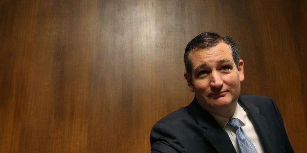 WASHINGTON, DC - JUNE 04: Sen. Ted Cruz (R-TX) participates in a Judiciary Subcommittee hearing on the Affordable Care Act on Capitol Hill June 4, 2015 in Washington, DC. The hearing is billed as 'Rewriting The Law, Examining the Process That Led to the ObamaCare Subsidy Rule'. (Photo by Mark Wilson/Getty Images)