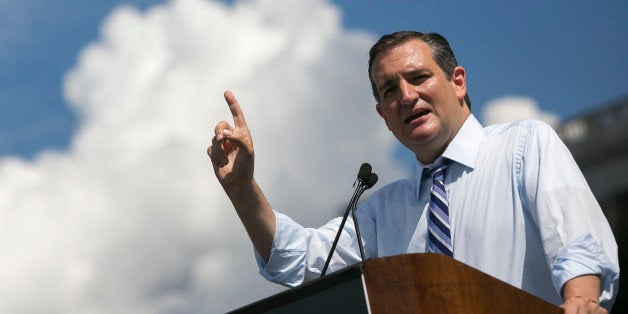 UNITED STATES - September 9: Republican presidential candidate Sen. Ted Cruz, R-Texas, speaks at a rally organized by Tea Par