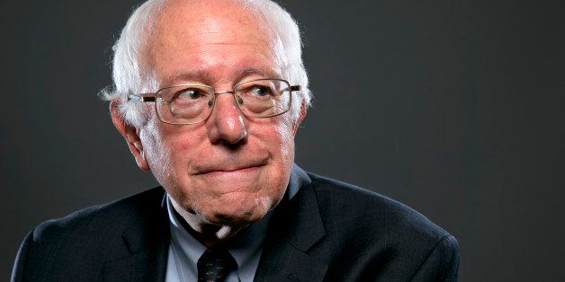 In this photo taken May 20, 2015, Democratic Presidential candidate Sen. Bernie Sanders, I-Vt., poses for a portrait before an interview with The Associated Press in Washington. For Democrats who had hoped to lure Massachusetts Sen. Elizabeth Warren into a presidential campaign, independent Sen. Bernie Sanders might be the next best thing. Sanders, who is opening his official presidential campaign Tuesday in Burlington, Vermont, aims to ignite a grassroots fire among left-leaning Democrats wary of Hillary Rodham Clinton. He is laying out an agenda in step with the party's progressive wing and compatible with Warren's platform _ reining in Wall Street banks, tackling college debt and creating a government-financed infrastructure jobs program. (AP Photo/Jacquelyn Martin)