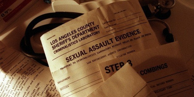ME.Rape.0605.CC; The kit used to test victims of sexual assault at UCLA Hospital in Santa Monica where Gail Abarbanel is the