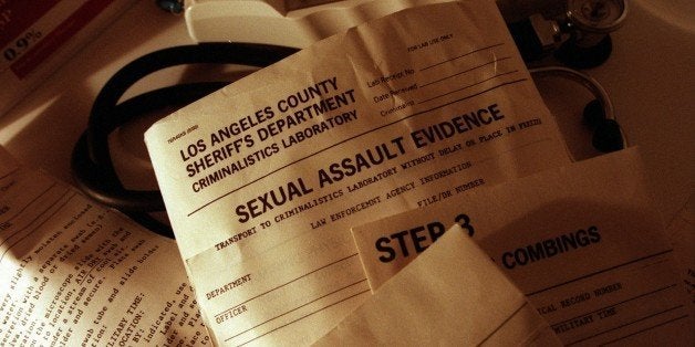 ME.Rape.0605.CC; The kit used to test victims of sexual assault at UCLA Hospital in Santa Monica where Gail Abarbanel is the director of the Rape Treatment center. (Photo by Carolyn Cole/Los Angeles Times via Getty Images)