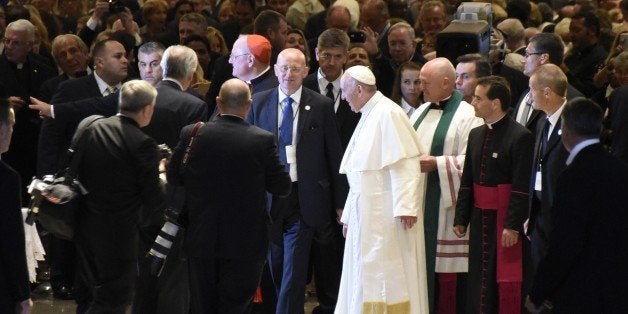 ABC NEWS - 9/24/15 - Coverage of Pope Francis' visit to New York City to celebrate Mass at St. Patrick's Cathedral which will air on all ABC News programs and platforms. (Photo by Ida Mae Astute/ABC via Getty Images)