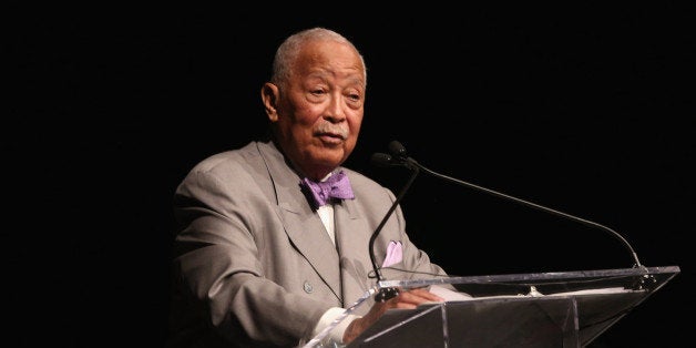 NEW YORK, NY - JUNE 09: Former Mayor of New York City David Dinkins speaks during the I Have A Dream Foundation 'Spirit of the Dream' Gala at Gotham HallCicely Tyson on June 9, 2015 in New York City. (Photo by Cindy Ord/Getty Images for I Have a Dream Foundation)