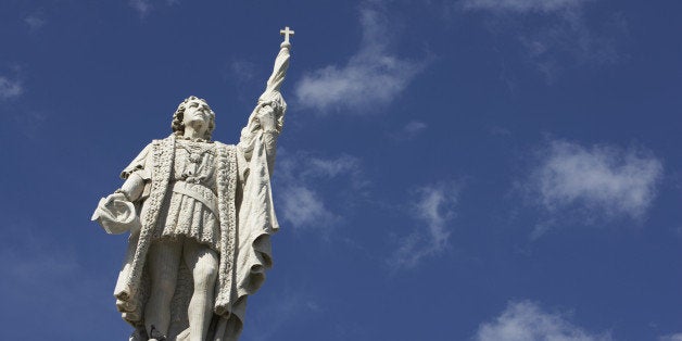 Buy An Essay Paper Puerto Rico Old San Juan Christopher Columbus Statue In Plaza De Colon Critical Analysis Essay Example Paper also Extended Essay Topics English Ban Columbus Day There Shouldnt Be A Debate Huffpost The Yellow Wallpaper Analysis Essay