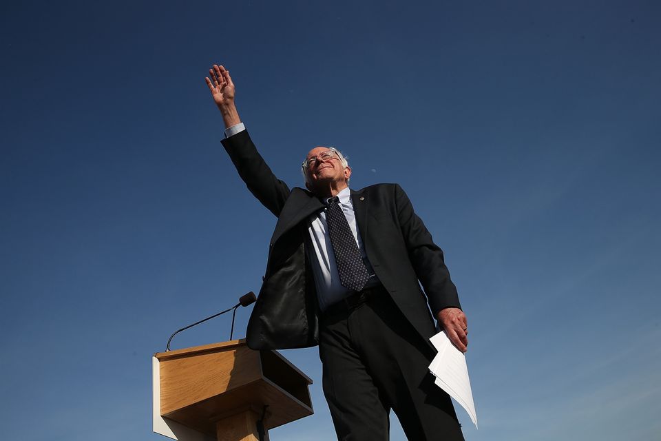 Bernie Sanders On The Campaign Trail