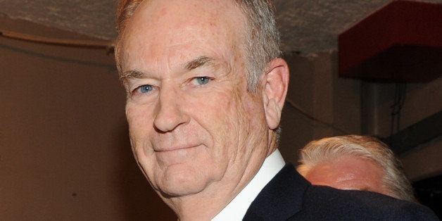 FILE - This Oct. 13, 2012 file photo shows Fox News commentator and author Bill O'Reilly at the Comedy Central "Night Of Too Many Stars: America Comes Together For Autism Programs" at the Beacon Theatre in New York. Following several stories questioning Bill O'Reilly's past reporting, a liberal media watchdog has ordered its researchers to comb through years of the Fox News Channel host's writings, radio and television shows and public appearances to find examples of inconsistencies. O'Reilly is squarely in the crosshairs of Media Matters for America, an illustration of how the media is subject to the same political campaigns as politicians. (Photo by Frank Micelotta/Invsion/AP, File)