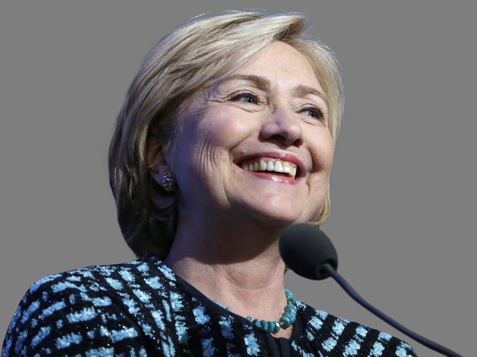 Hillary Clinton says the gutsiest things she's ever done are 'stay