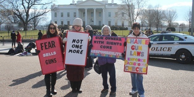 GUN CONTROL RALLY in front of the White House at 1600 Pennsylvania Avenue, NW, Washington DC on Monday afternoon, 19 January 2015 by Elvert Barnes Protest PhotographyIN FRONT OF THE WHITE HOUSE 2015 PROJECTVisit Elvert Barnes GUN CONTROL DEMONSTRATIONS ongoing project at elvertbarnes.com/GunControlProtests