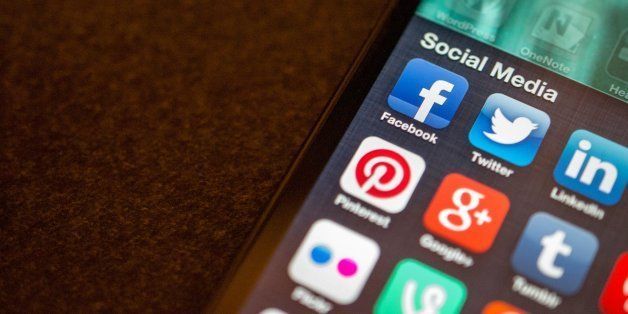 Social Media apps on iPhone