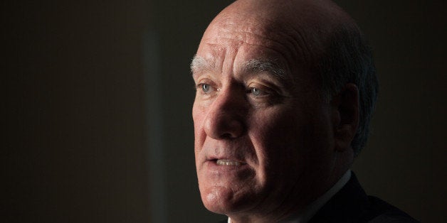 CHICAGO, IL -- MAY 3: Former Obama White House Chief of Staff William 'Bill' Daley being interviewed for Discovery Channel's