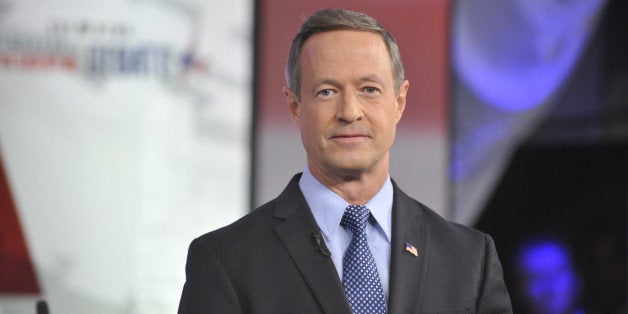 DES MOINES - NOVEMBER 14: Former Maryland Governor Martin O'Malley at the CBS News Democratic Presidential Debate at Drake Un