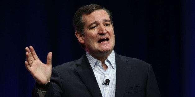 ORLANDO, FL - NOVEMBER 13: Republican presidential candidate Sen. Ted Cruz (R-TX) speaks during the Sunshine Summit conferen