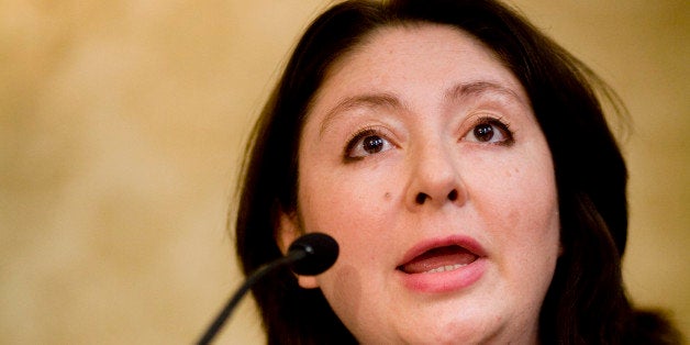 Maryam Namazie of the British Committee for Ex-Muslims, makes a statement during a press conference after the launch of the Dutch "Committee for Ex-Muslims", The Hague, Netherlands, Tuesday, Sept. 11, 2007. The "Committee for Ex-Muslims", an organization in the Netherlands for Muslims who want to renounce their religion, joins similar groups that have been springing up around Europe, adding a new voice to the debate about and within Muslim communities. (AP Photo/ Fred Ernst)