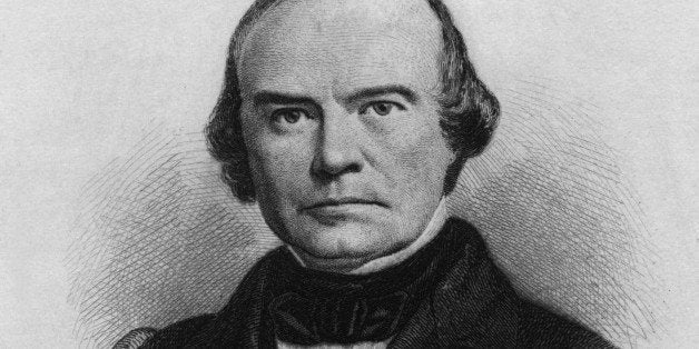 Engraving depicting American attorney and United States Supreme Court Justice Benjamin Robbins Curtis (1809-1874), USA, circa