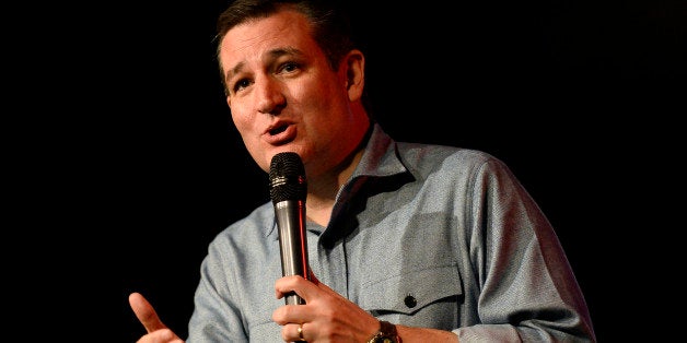 Republican presidential candidate Sen. Ted Cruz, R-Texas, speaks as he campaigns Tuesday, Dec. 22, 2015, in Nashville, Tenn. (AP Photo/Mark Zaleski)