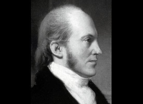 Aaron Burr (VP for Thomas Jefferson)