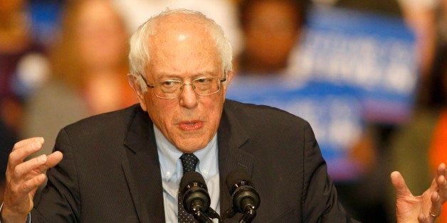 BIRMINGHAM, AL - JANUARY 18: Democratic presidential candidate Sen. Bernie Sanders (I-VT) speaks at Boutwell Auditorium, Jan