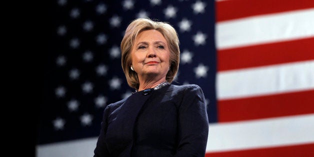 Democratic presidential candidate Hillary Clinton is introduced during a campaign stop Friday, Jan. 22, 2016, in Rochester, N.H. (AP Photo/Matt Rourke)