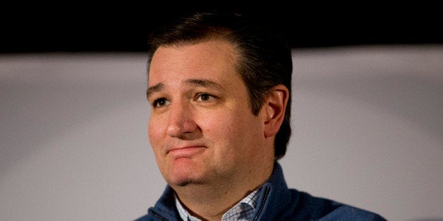 Republican presidential candidate, Sen. Ted Cruz, R-Texas, listens to a question from the crowd at a campaign event at Bridge View Center Tuesday, Jan. 26, 2016, in Ottumwa, Iowa. (AP Photo/Jae C. Hong)