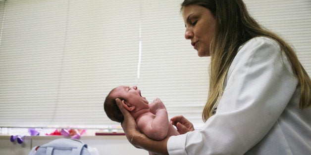 RECIFE, BRAZIL - JANUARY 27: Dr. Vanessa Van Der Linden, the neuro-pediatrician who first recognized the microcephaly crisis
