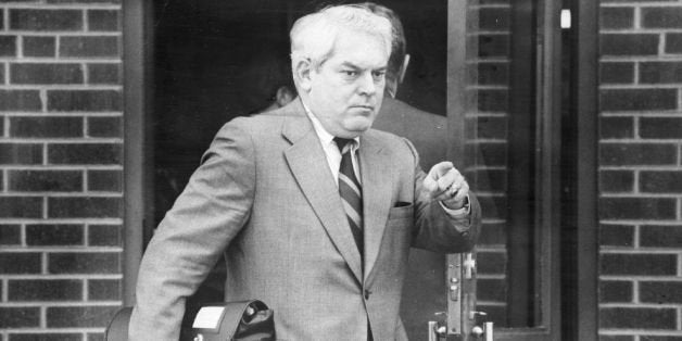 MAR 26 1972, MAR 27 1972; Sen. Marlow Cook, R-KY., Leaves Hospital after Hearing Ends; (Photo By David Cupp/The Denver Post