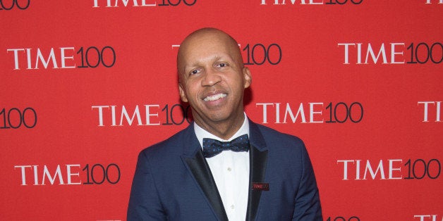 NEW YORK, NY - APRIL 21: Honoree Bryan Stevenson attends the 2015 Time 100 Gala at Frederick P. Rose Jazz Hall at Lincoln Center on April 21, 2015 in New York City. (Photo by Mark Sagliocco/Getty Images)